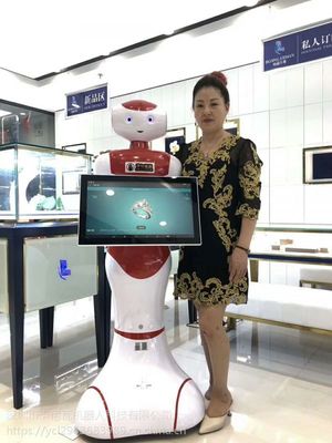 智能导购营销机器人佩佩适合大厅咨询业务办理产品展示讲解导航